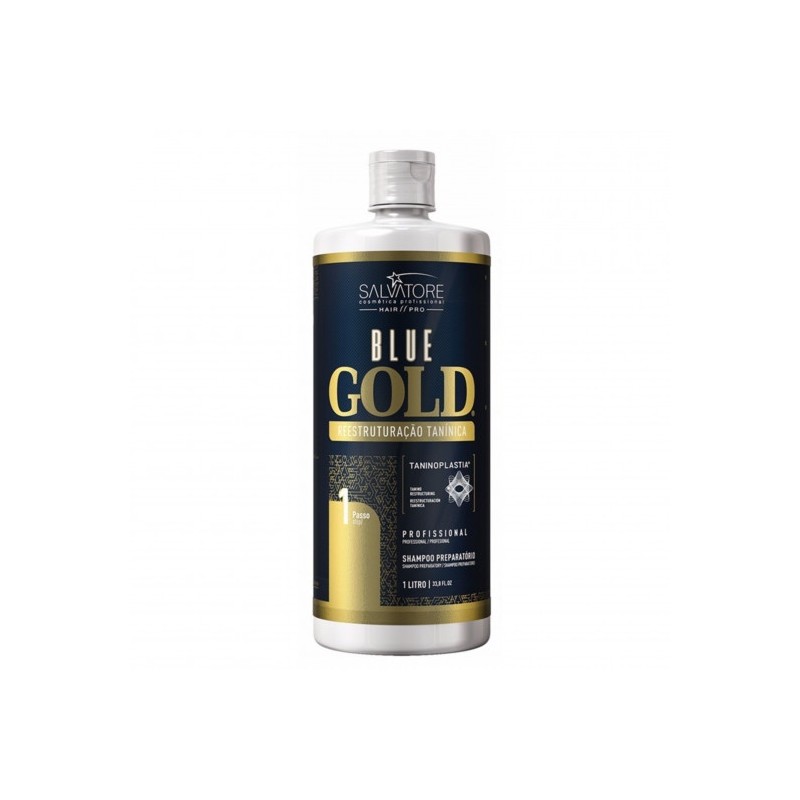 Paso 1 Champú Blue Gold Salvatore Blue Gold 1 L thumbnail