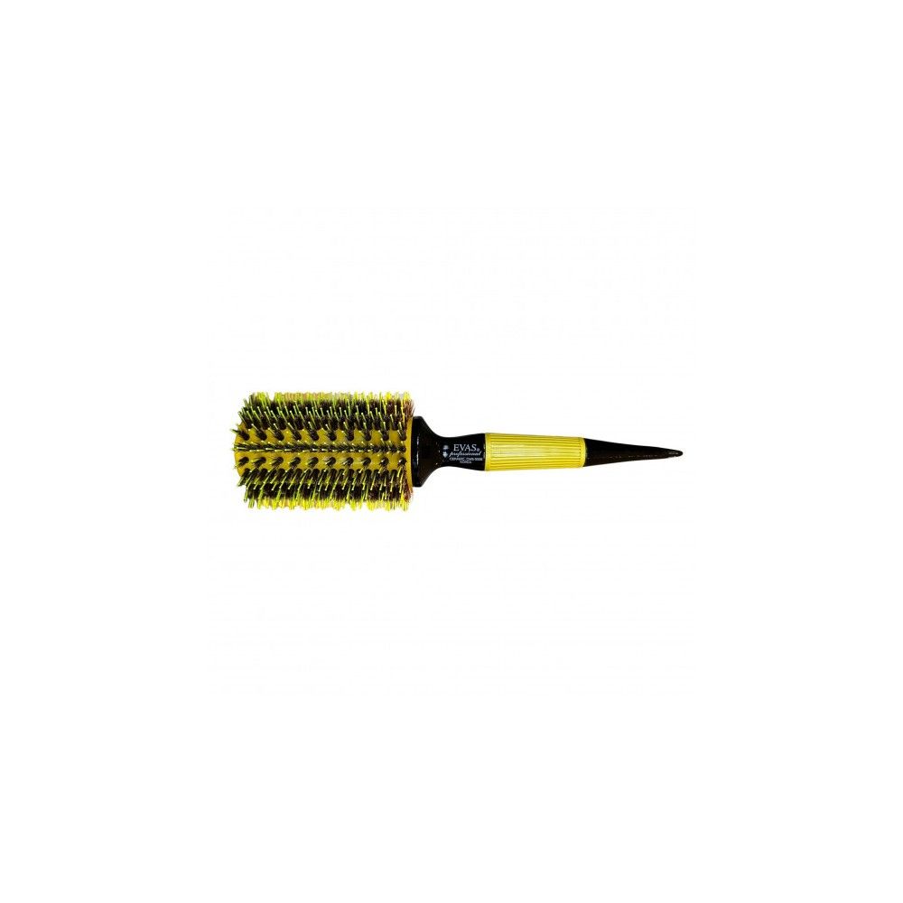 Evas cepillo cerâmico redondo amarillo CMS-3006